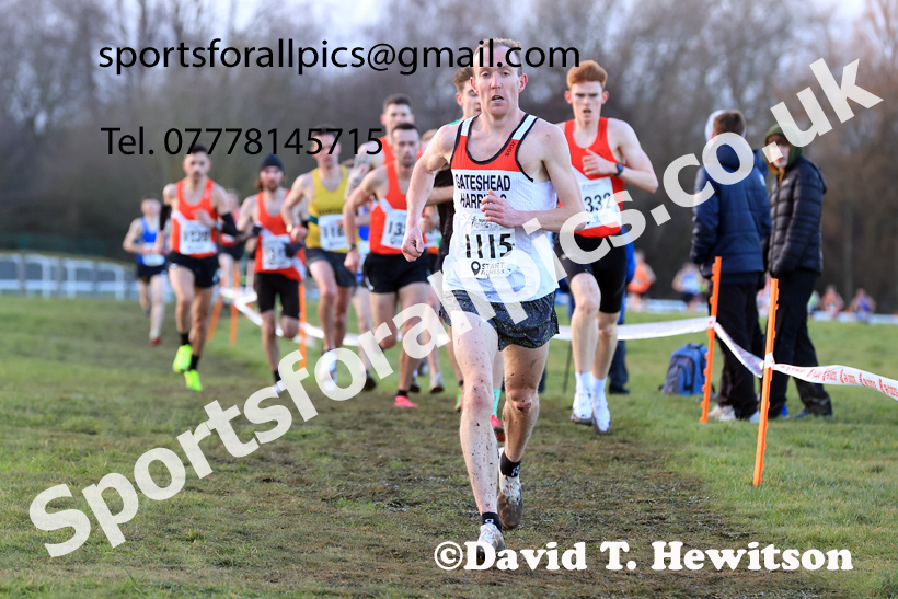Senior Mens 2026 Northern Cross Country Champs., Pontefract Racecourse, Pontefract. Photo: David T. Hewitson/Sports for All Pics